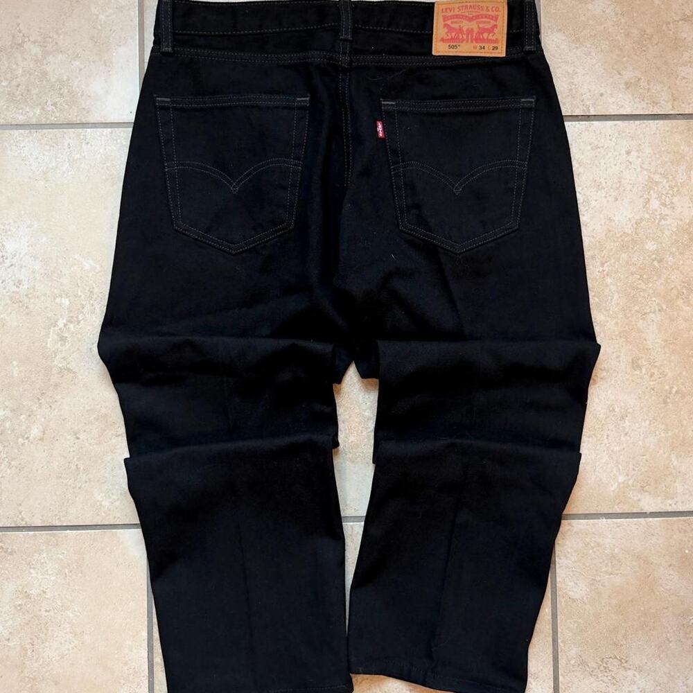 Levis 505 Denim Jeans- Size 34x29